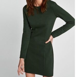 Green Zara Body-con Dress